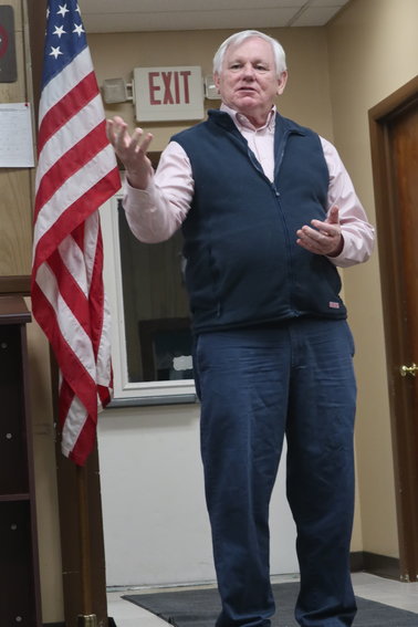 In receiving a certificate of appreciation on December 13, retired councilman Jim Gutekunst said that he enjoyed his time on the board and that the residents of Highland were fortunate that there has been a long legacy of financial responsibility.