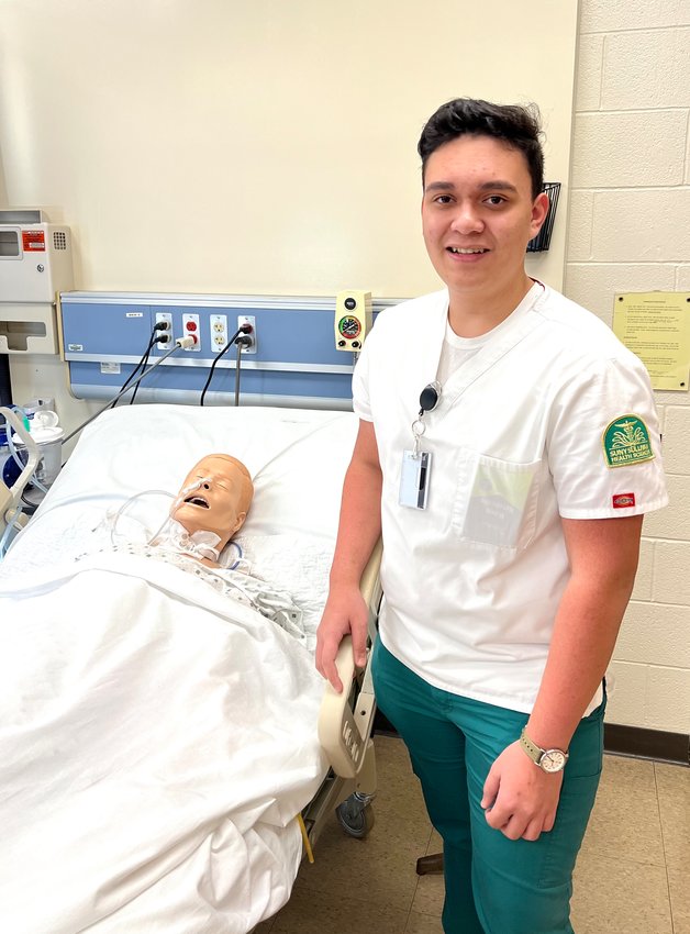 Nursing major Antony Waite can take SUNY Sullivan classes for free before he heads into a four-year program.