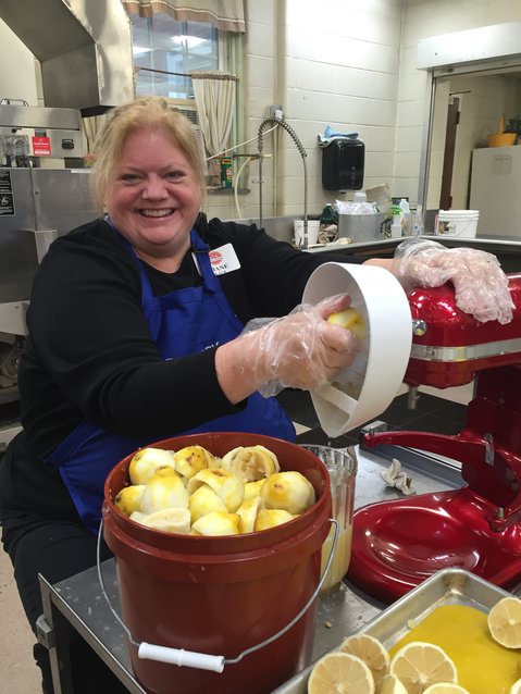 A GrowingSOUL volunteer turns lemons into something good.
