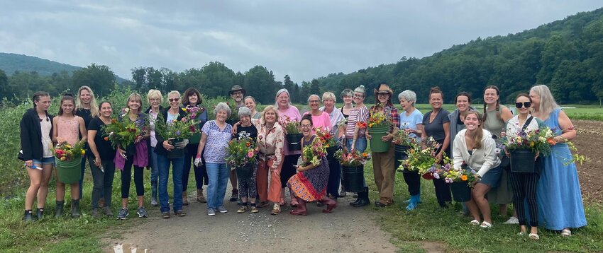 A flower workshop at Farm Arts is just one example of the possibilities each season.