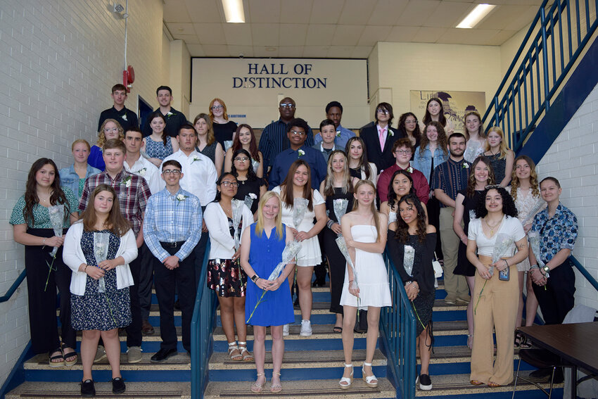 Fifty-three career and tech students were inducted into the National Technical Honor Society.