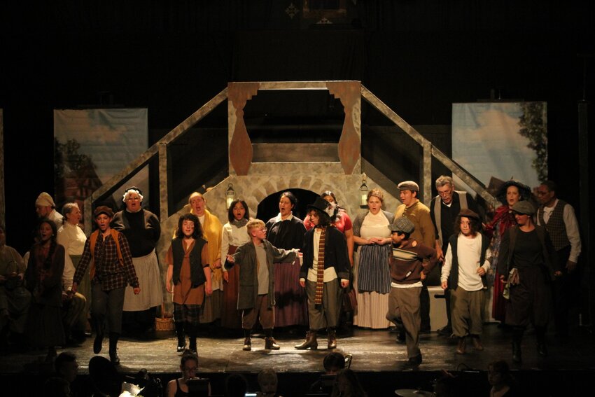 The Ensemble of Oliver! The Musical!