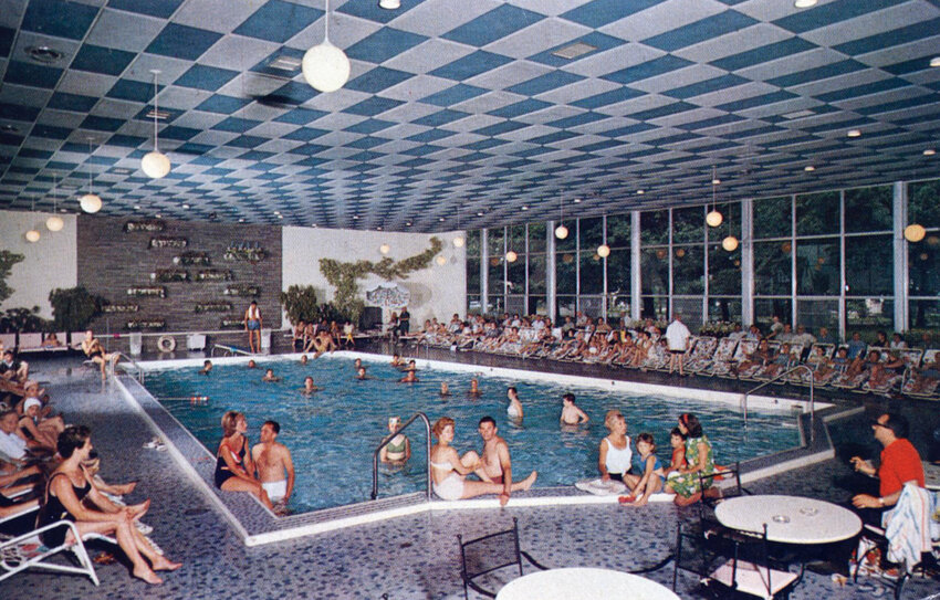 The swimming pool at South Fallsburg's Windsor Hotel.