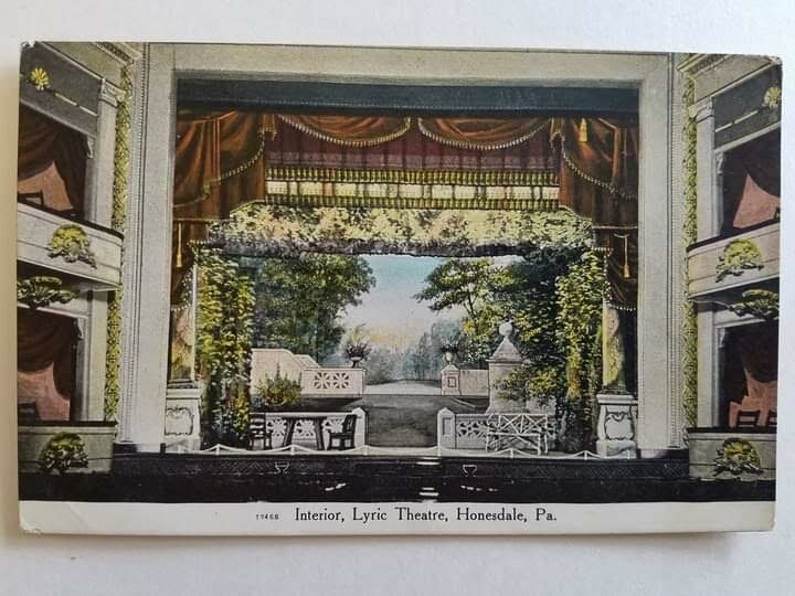 The Lyric Theatre opened its doors in 1907 on Main Street in Honesdale, PA.