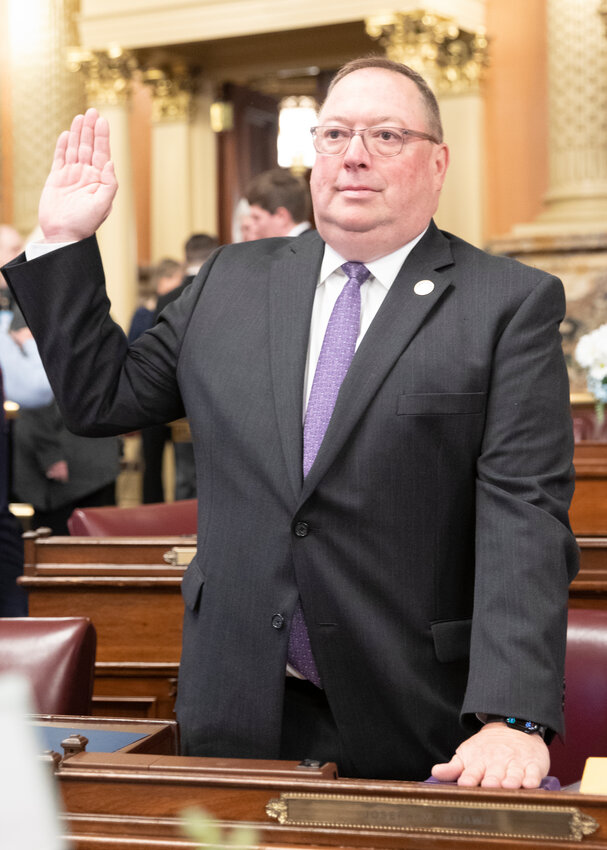 PA State Rep. Adams takes the oath of office