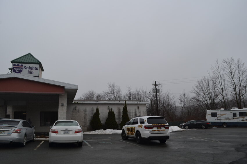 The Knights Inn in Liberty, one of the motels under contract with the county is rife with drug activity and where an infant died of an overdose last year.