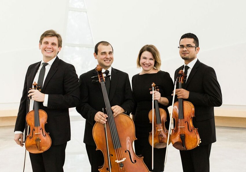 On Tuesday, August 13, the Shandelee Music Festival launches with an evening of chamber music by the Con Brio Quartet.