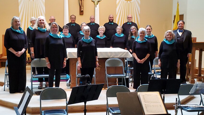 A past concert by the Delaware Valley Choral Society. The next concert will be held on June 1.