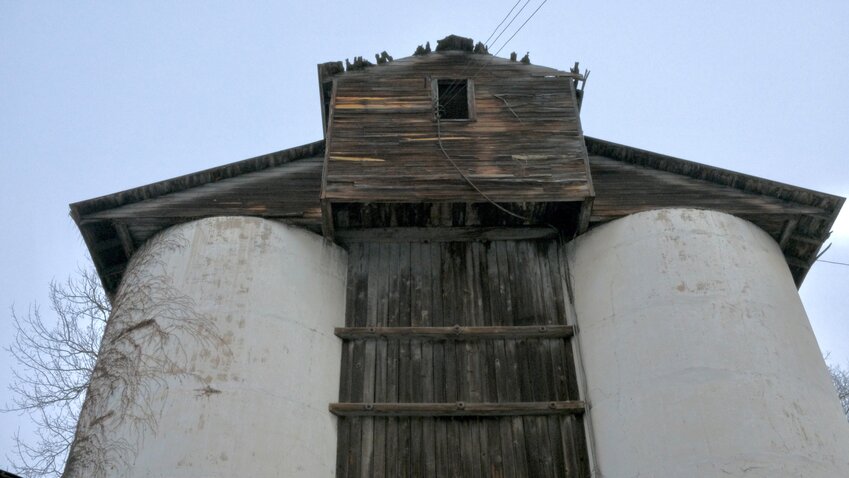 The Callicoon coal silos are currently in a state of disrepair.