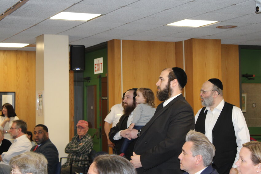 Residents of Pittaluga Rd. near the proposed location for a 20-bed shelter spoke in strong opposition at the April 24, public hearing.