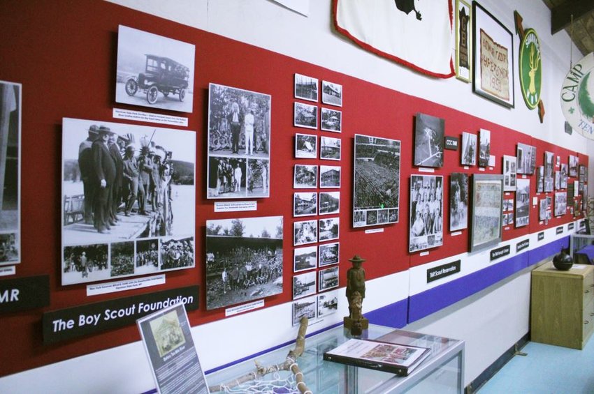 Each photo tells a story, from TMR's begnnings, to where it is now.