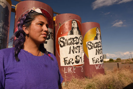 Ivey Camille Manybeads Tso is an award-winning queer Navajo filmmaker. She began work on &quot;Powerlands&quot; at the age of 19.
