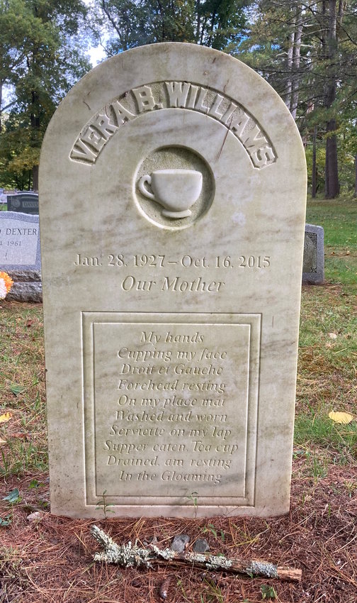 The final resting place of beloved children&rsquo;s author, illustrator, activist and poet Vera B. Williams is situated atop the bank of her cherished Delaware River in Milanville, PA.