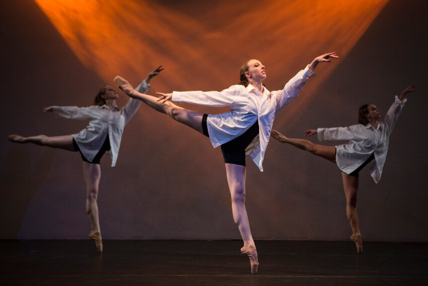 &quot;Banter,&quot; performed by the Neville Dance Theatre. The troupe will perform at Harmony in the Woods on Saturday, July 22.