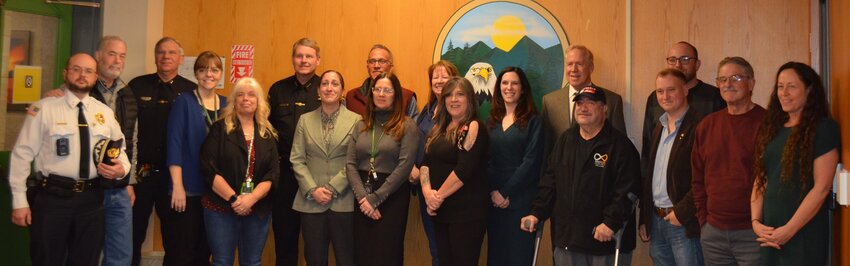 The Sullivan County Drug Task Force at its recent meeting.