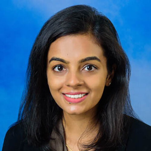 Lekha Yadukumar, M.D., has been conducting research into large granular lymphocyte (LGL) leukemia. She has also discussed the need to recruit study participants from other races and genders.