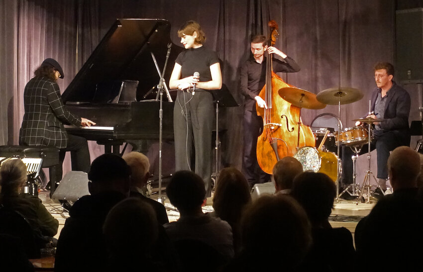 Laura Anglade and the Ben Rosenblum Trio will perform at the Cooperage on Friday, April 19.
