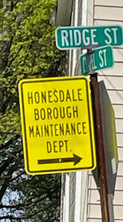 The Honesdale Department of Public Works