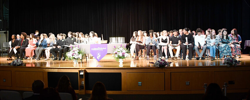 The National Technical Honor Society induction ceremony for Sullivan County BOCES, 2024.