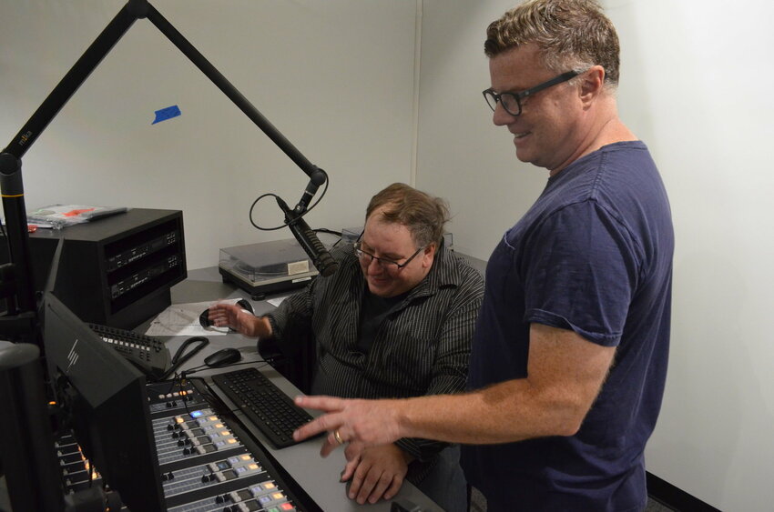 Radio Catskill general manager Tim Bruno and program director Jason Dole