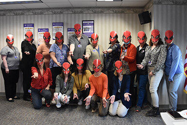 Back Row: Tammy Robinson, left, Erin Dean, Tina Bothun, Liza Hiller, Gary Pepper, Vicky Jaggars, Anna Considine, Lorna Maurer, Debbie Harsch, Cheryl Sieg, Robyn Bognatz.Front Row:  Stacey Goodenough, left, Joan Rake, Desiree Vinton, Susan Palmer, Lori Montgomery.Missing: Kimberly Lamberton, Alice Corrigan, Kristina Murray, Cindy Creavey, Jill Freer &amp; Christopher Francis.