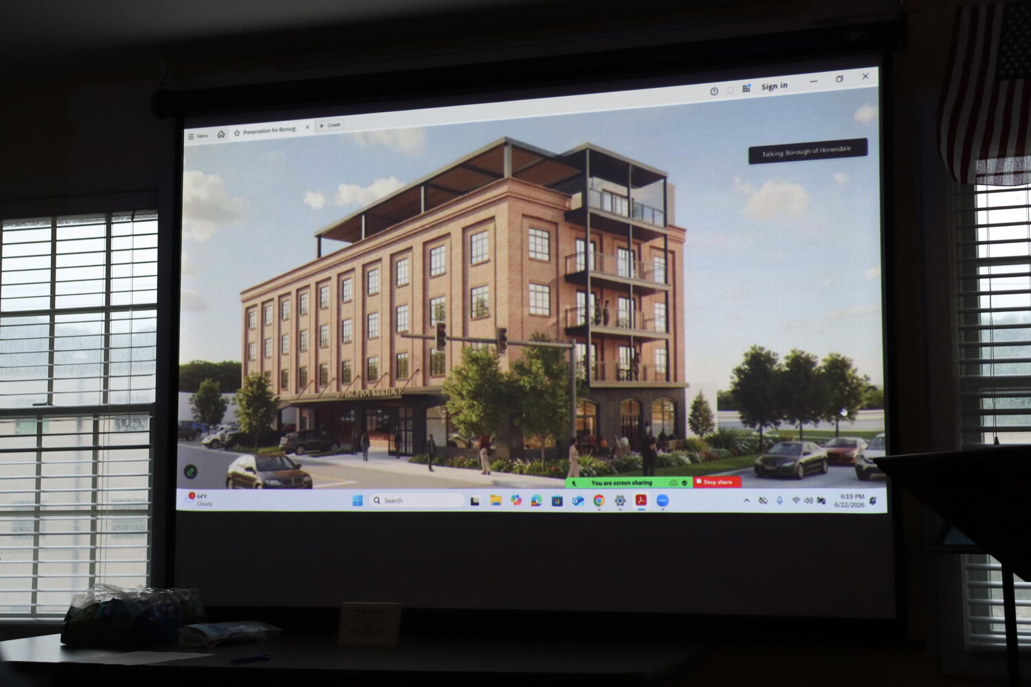 Four-story hotel proposed for Honesdale