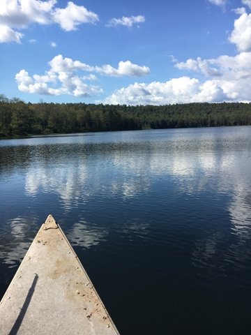 Fishing in warm weather for trout can be found in one of the many beautiful trout lakes and ponds in Sullivan County - either fishing from shore or in a boat or canoe.