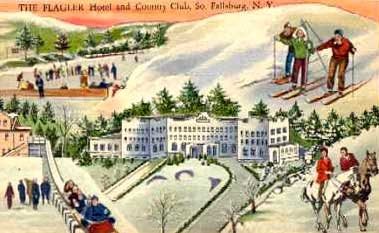 Fallsburg's Flagler Hotel was among the first of Sullivan County's Golden Age hotels to open year around.
