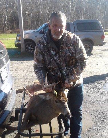Fred Schneider took this buck in Callicoon that scored 56.5.