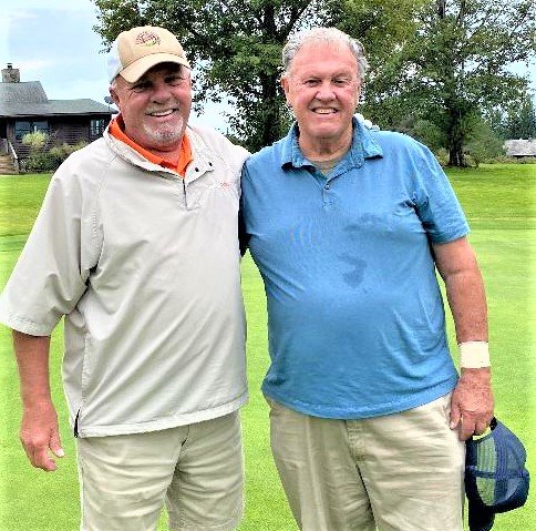 Paul Stock, left, and Terry Wolcott are the 2021 champions of the Thursday Night Men's league at the Tennanah Lake Golf &amp; Tennis Club. This is Paul and Terry's third championship at Tennanah Lake and they have an  outstanding record of making the championship playoffs each year they have played in  the league. Stock and Wolcott defeated Jim Walsh and Bob Simpson 11.5 to 10.5 in the championship match.