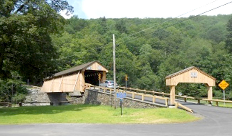 A favorite state campground over the years for many Sullivan County campers is the Beaverkill site with its always popular covered bridge.