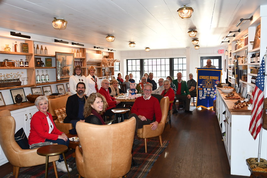 The Callicoon Kiwanis Club celebrated its 75th Anniversary with a Holiday Party at Catskill Provisions in Callicoon. During the two-hour get together, the Kiwanis Club handed out nearly $11,000 in donations.