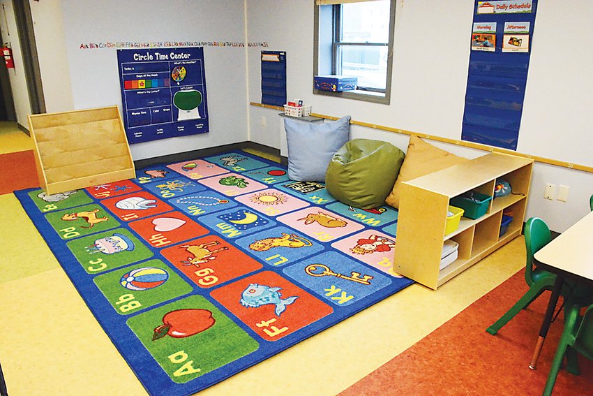 Healthy Kids&rsquo; child care center at 68 State Street in Liberty, which will feature multiple classrooms, is expected to open on July 1.