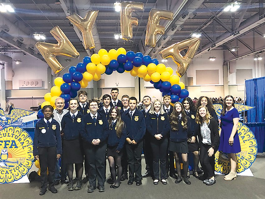 The Tri-Valley chapter of Future Farmers of America (FFA) attended the New York State Convention in Syracuse last month.