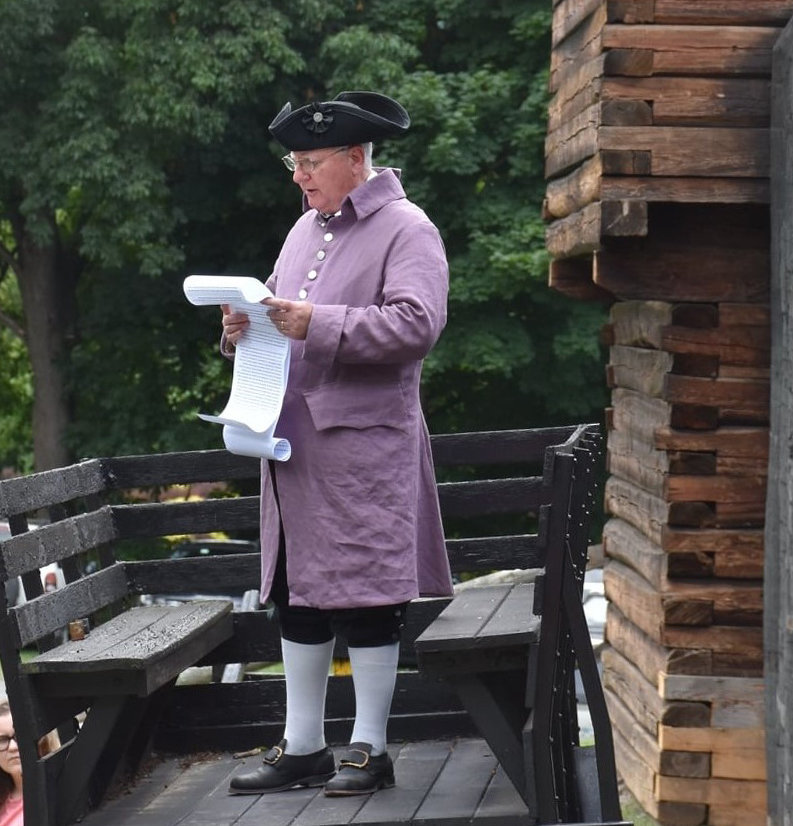 The Declaration of Independence will be publicly read aloud at Fort Delaware Museum of Colonial History tomorrow (Saturday, July 9), as will a Tory response. The program starts at 12 noon and is included in the price of admission to the Fort.