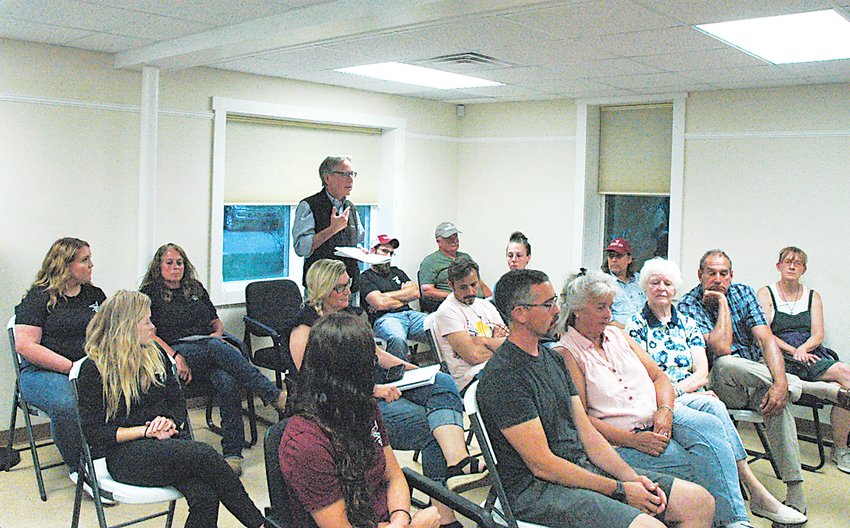 CEO and Founder of Seminary Hill Cidery Doug Doetsch addressed a few of the concerns from neighbors regarding noise complaints and increased traffic at the Delaware Town Board meeting Wednesday night, July 13.