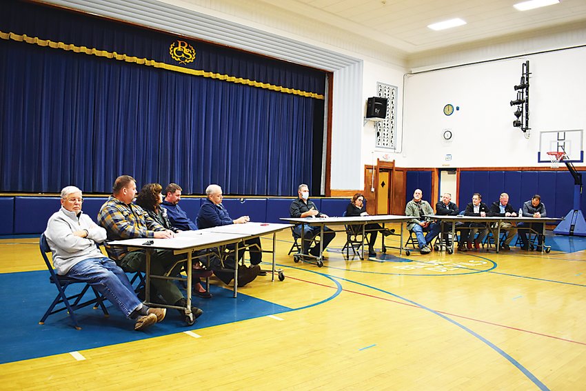 The members of the Livingston Manor and Roscoe School Boards held a joint meeting in which they passed a vote on the centralization of the two districts. The school board vote is only the first step in the process of merging the two districts.
