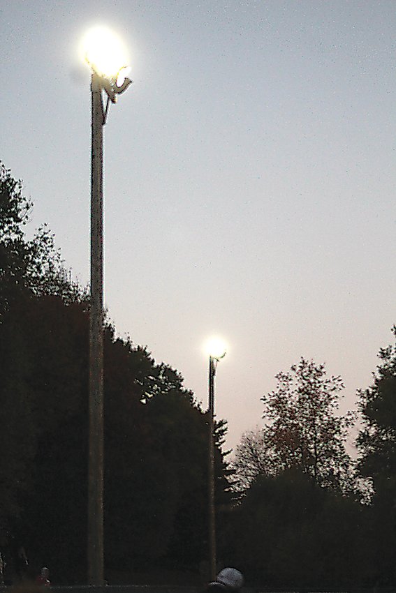The new stadium lights were a sign of the bright future for Liberty&rsquo;s youth athletics.