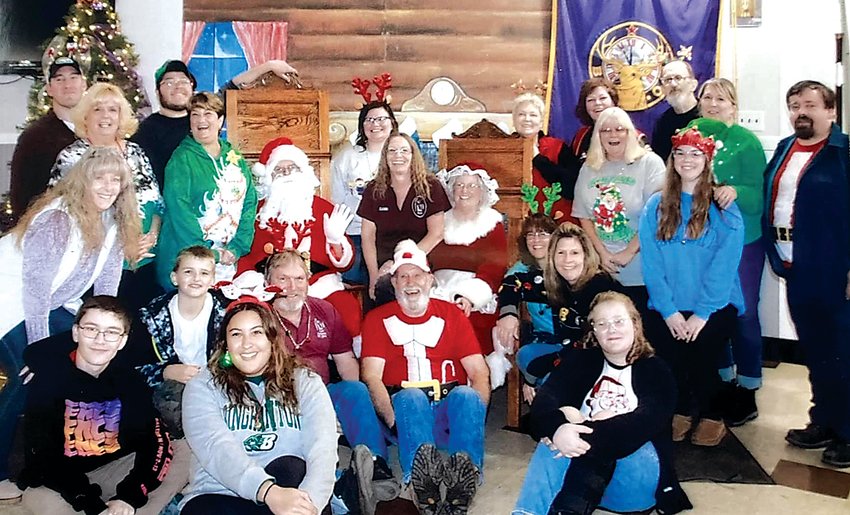Liberty Elks Lodge 1545 hosted their Annual Christmas Holiday Event earlier this month with some 300 people in attendance.