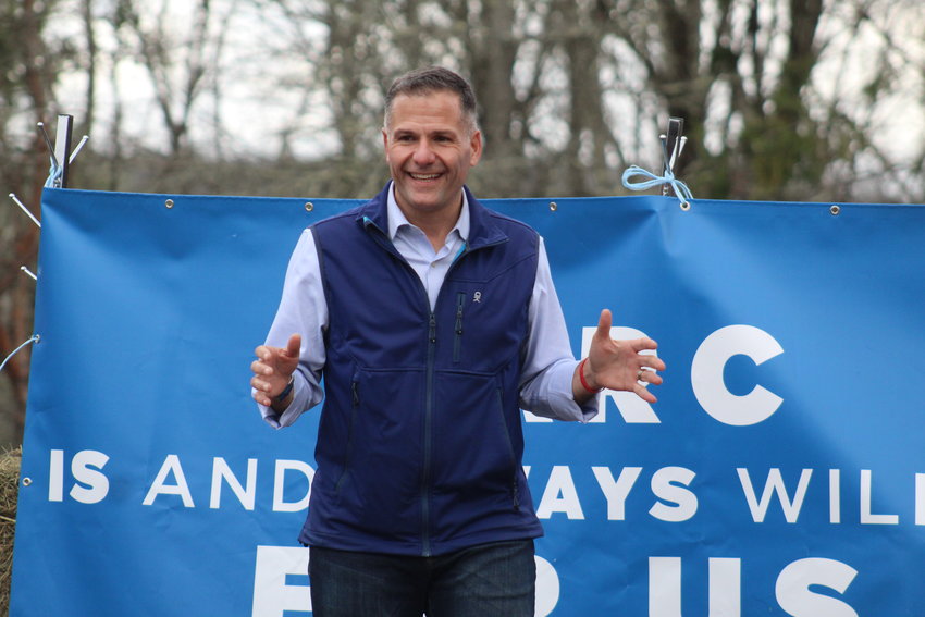 Rep. Marc Molinaro, seen here at a campaign rally in Bethel last November, has been selected to serve on the House Committee on Agriculture and the House Committee on Transportation &amp; Infrastructure.