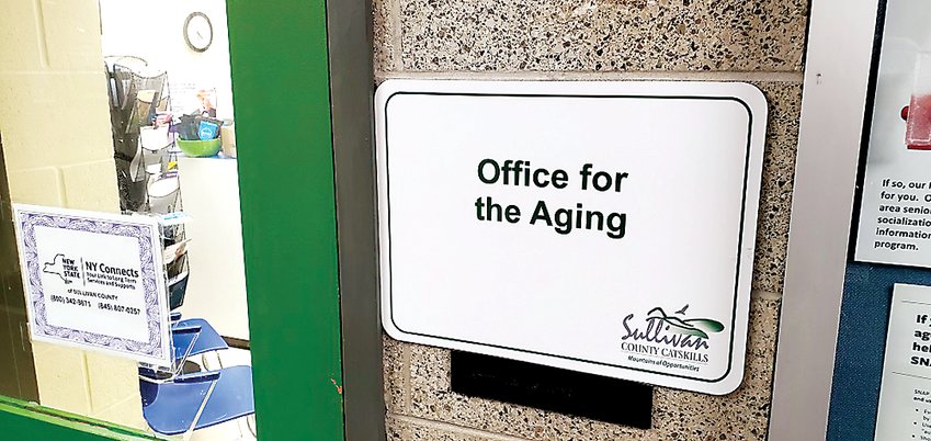 Entrance to the Office for the Aging.