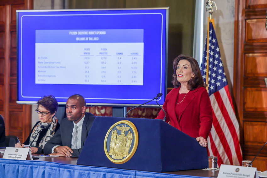NYS Governor Kathy Hochul recently unveiled highlights of the proposed FY2024 Executive Budget.