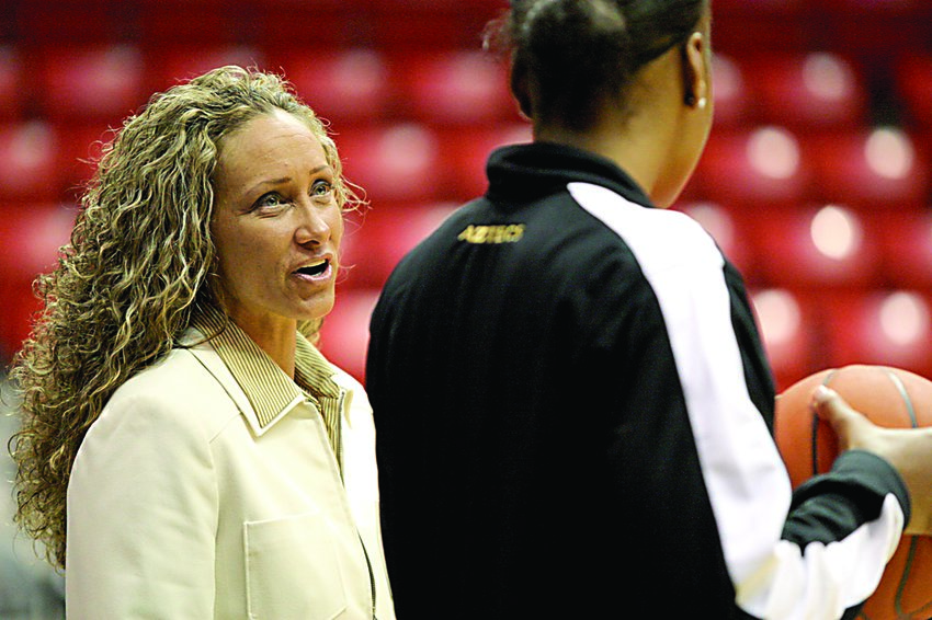 Before taking over the University of Rhode Island women&rsquo;s basketball program, Tammi Reiss coached at San Diego State.