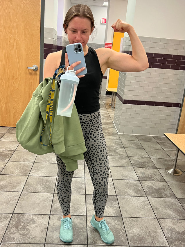 Yes, I am one of those people who carries a water bottle around with me everywhere I go. Bringing water with me helps me reach my goal each day. Join the club, it&rsquo;s fun over here!