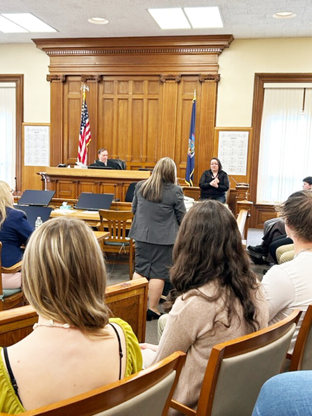 Sixty-seven 11th-12th grade students from schools all around Sullivan County garnered courtroom experience on Law Day, May 1.