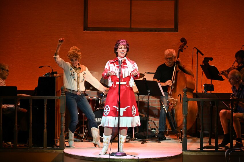 Alaina Beauloye (Louise) and Cori Cable Kidder (Patsy) appear in &ldquo;Always ... Patsy Cline&rdquo; at Shadowland Stages.