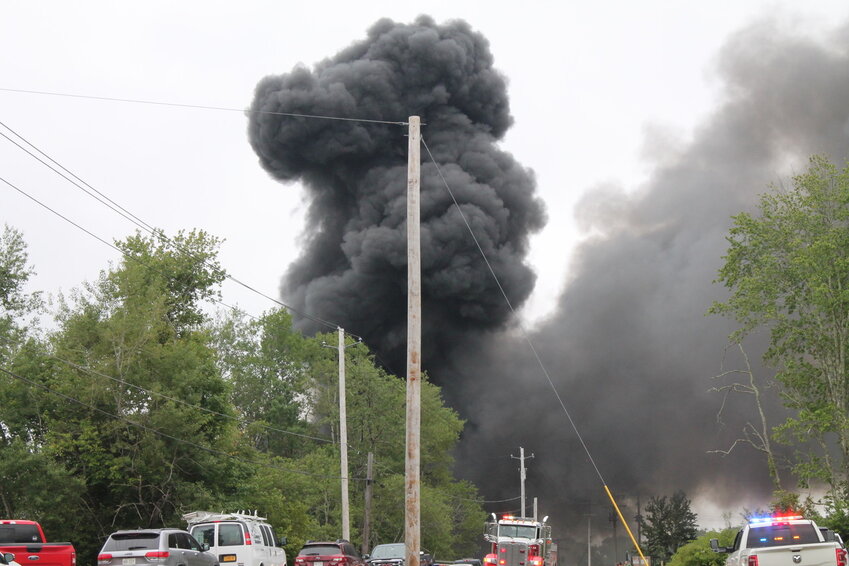 A massive fire broke out at the Roto-Rooter Plumbing in Narrowsburg in June which left the building, vehicles, and property inside devastated and one person injured with minor burns. It prompted a swift and impactful response from numerous emergency response agencies, who eventually managed to douse the flames.