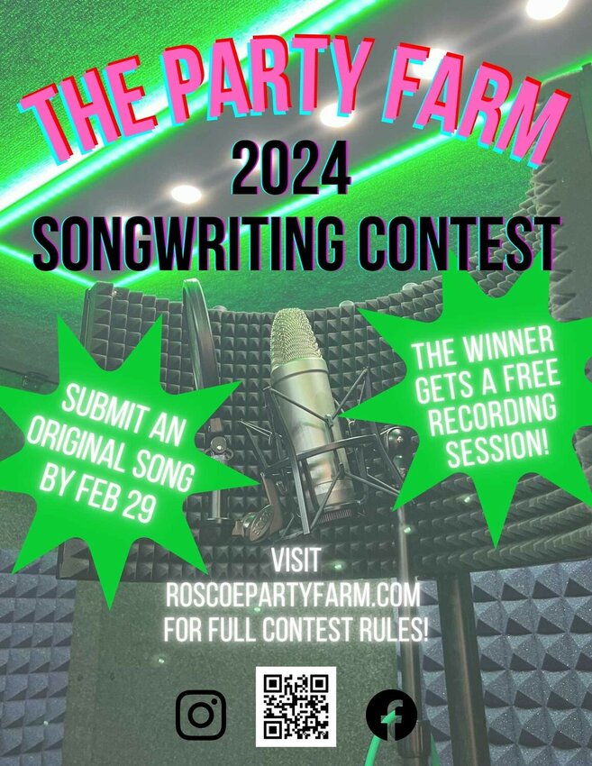 The Party Farm songwriting contest.