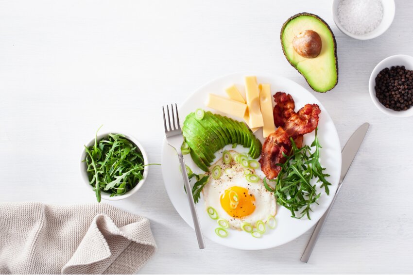 Eggs, avocado, and a form of protein is my favorite breakfast meal to have and it makes me feel great all day long.