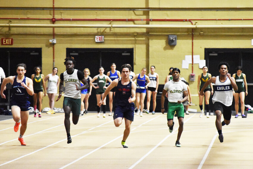 Sprinters from Eldred and Tri-Valley were named as honorable mentions. They recently competed at the Indoor Track Divisionals at West Point for Division VI.
